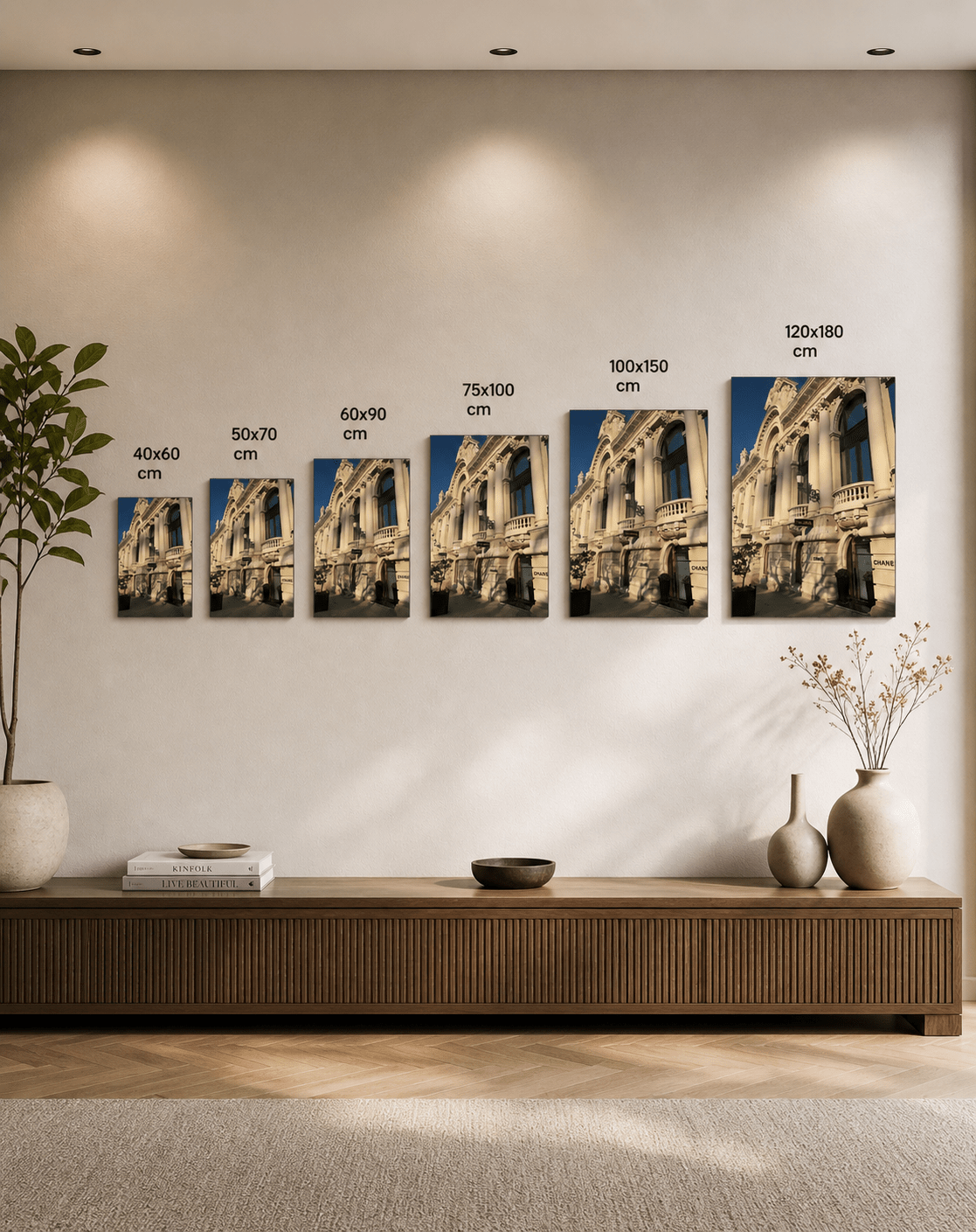 Chanel winkel wanddecoratie plexiglas - AFBEELDING AAN DE MUUR