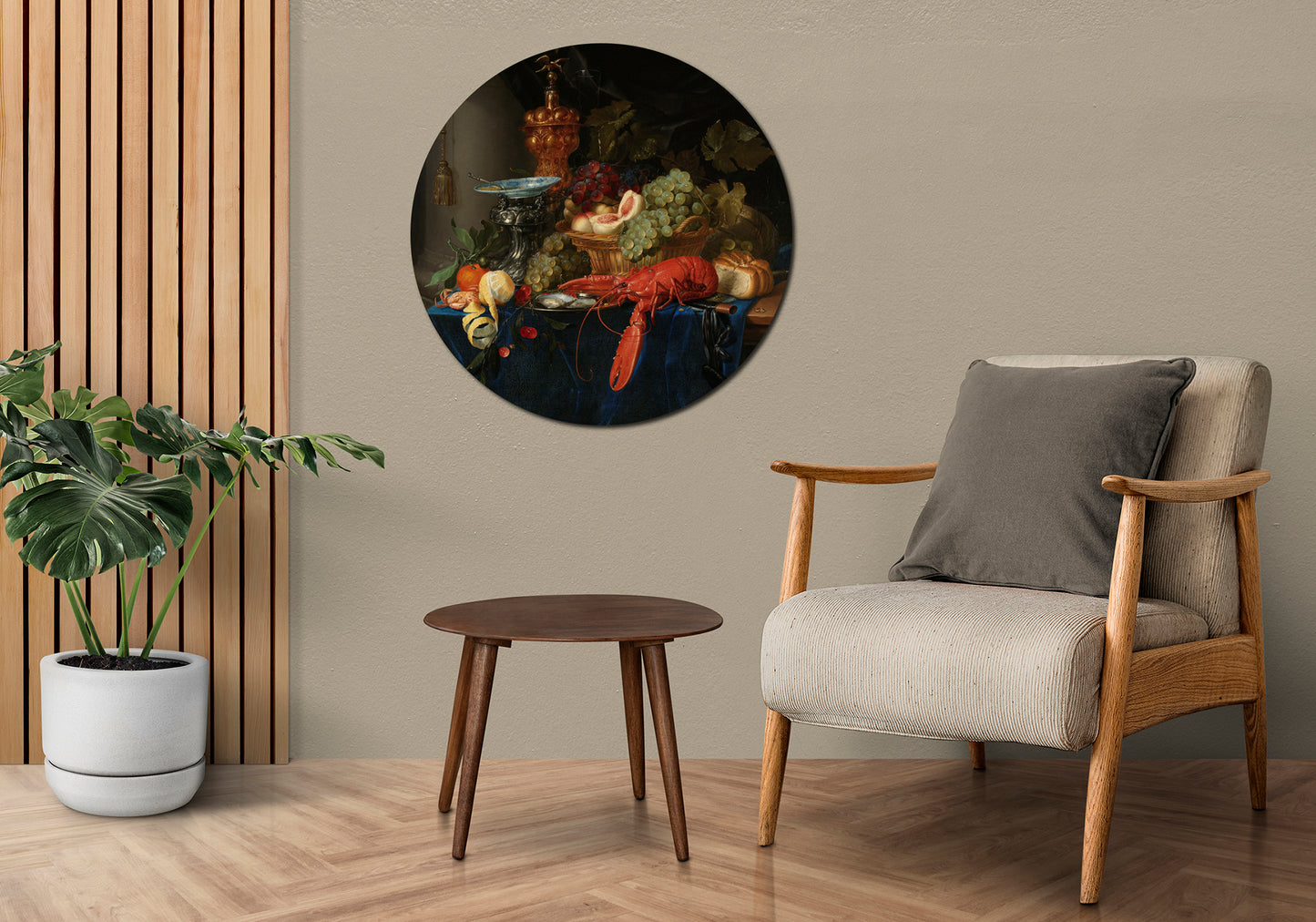 Muurcirkels - AFBEELDING AAN DE MUUR