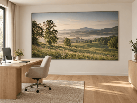 Wanddecoratie voor je thuiskantoor: zo maak je een inspirerende werkplek - AFBEELDING AAN DE MUUR