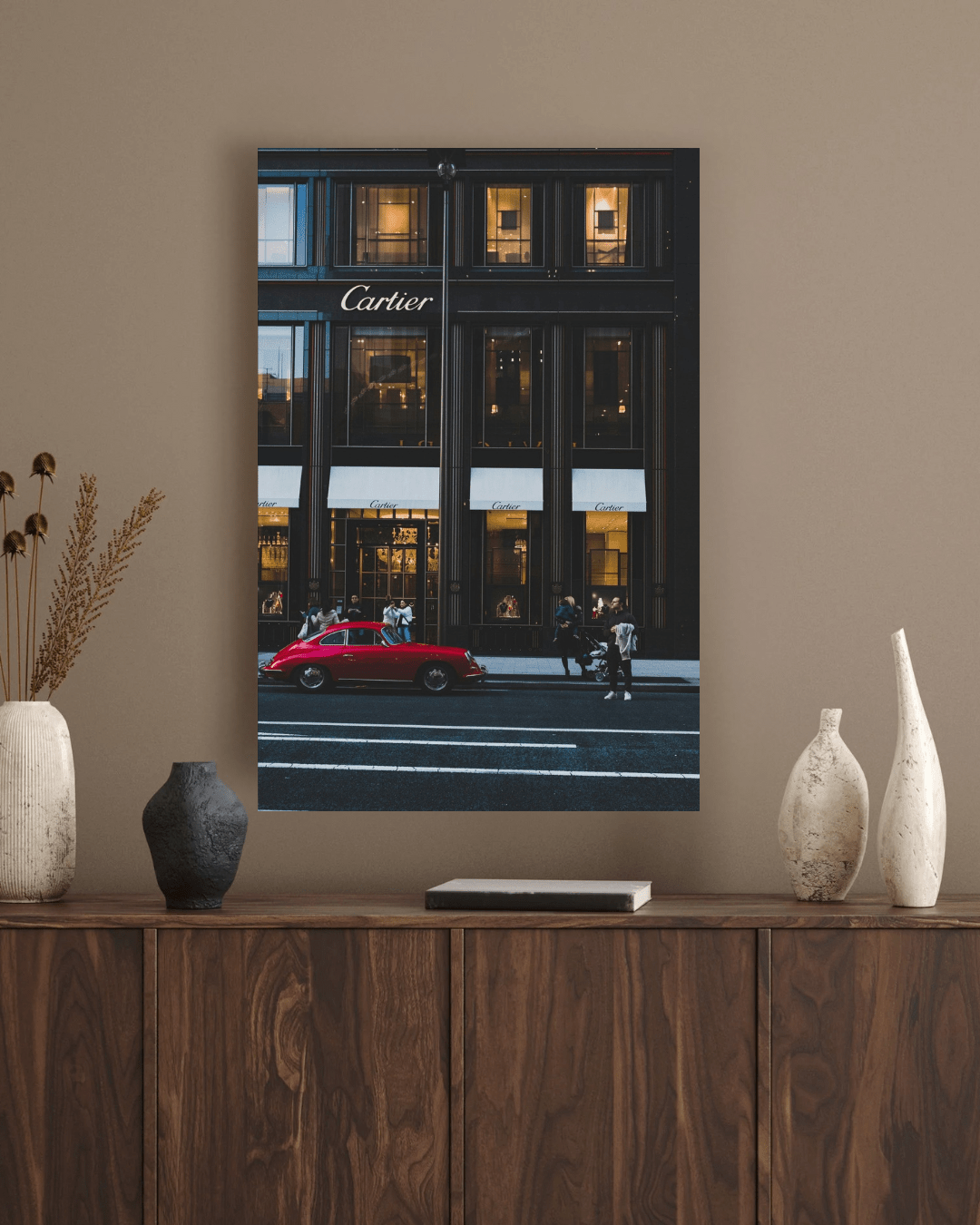 Cartier winkel wanddecoratie plexiglas - AFBEELDING AAN DE MUUR