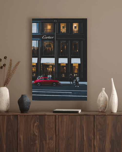 Cartier winkel wanddecoratie plexiglas - AFBEELDING AAN DE MUUR