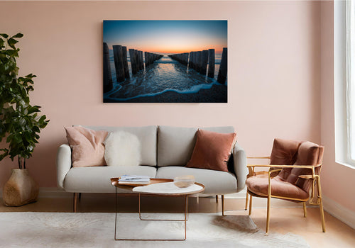 Aluminium dibond paneel - AFBEELDING AAN DE MUUR