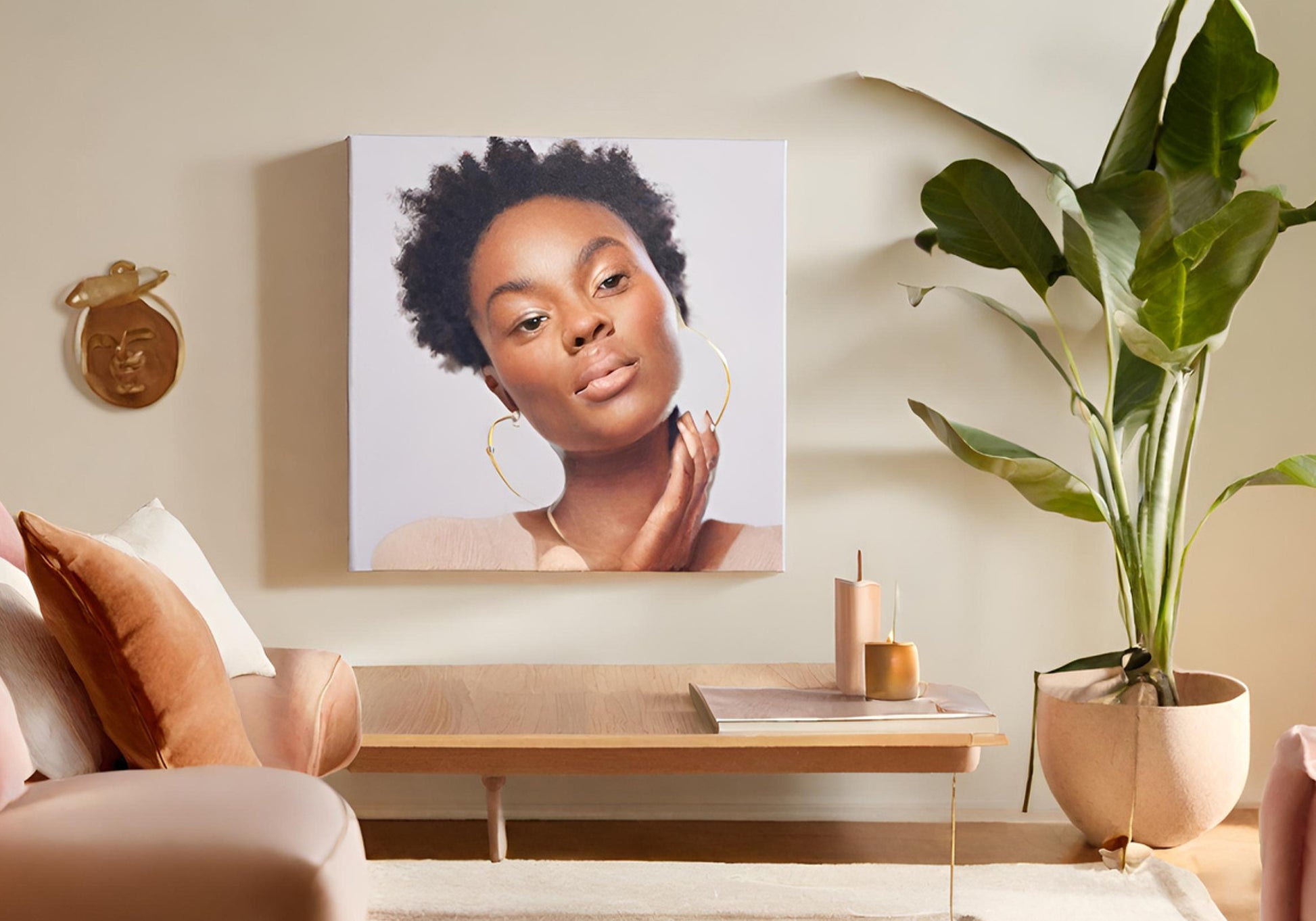 Canvas - AFBEELDING AAN DE MUUR