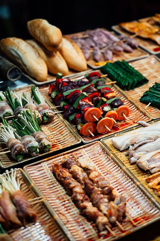 Food BBQ - AFBEELDING AAN DE MUUR