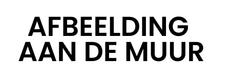 AFBEELDING AAN DE MUUR