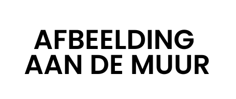 AFBEELDING AAN DE MUUR