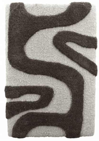 Wandpaneel Saga Brown - AFBEELDING AAN DE MUUR